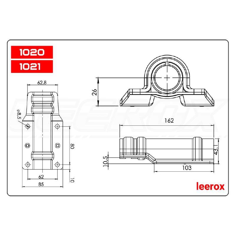 Large Guide Plate 1020/1021 Image 2