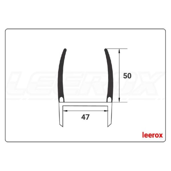 Door Rubber Pvc 47mm