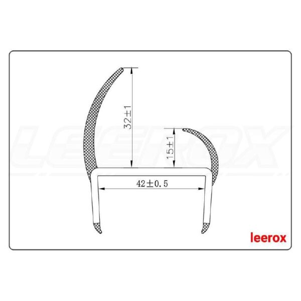 Door Rubber Pvc 42 mm